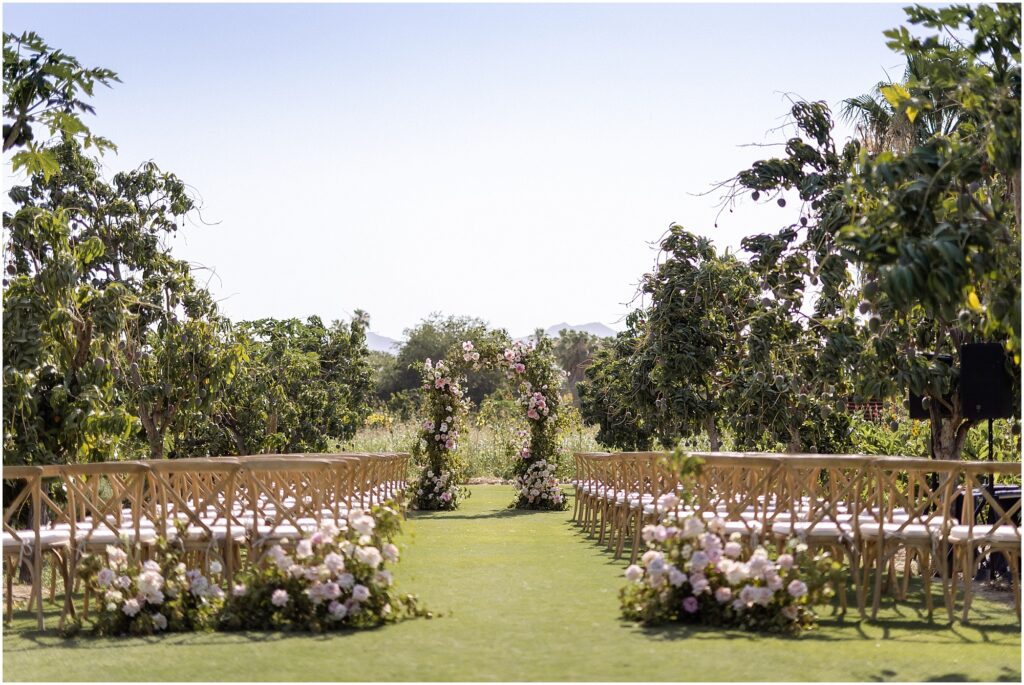 Flora Farms Wedding Ceremony